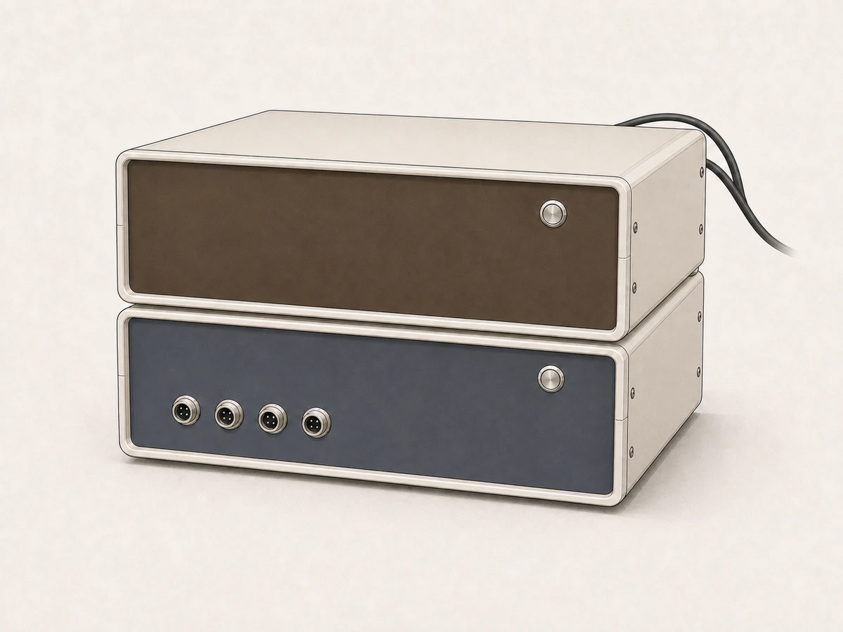 CH Instruments electrochemical workstation and multichannel potentiostat on the CV bench