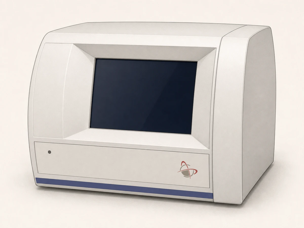 Anton Paar Monowave 400 microwave synthesis reactor, front panel with touchscreen